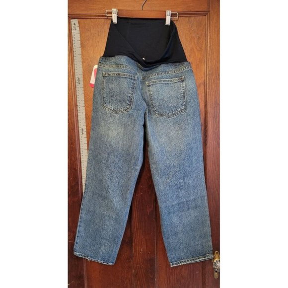 Maternity Isabel Maternity Size 2 Vintage Style 32" x 26.5" Straight Jeans B07 - Picture 1 of 9